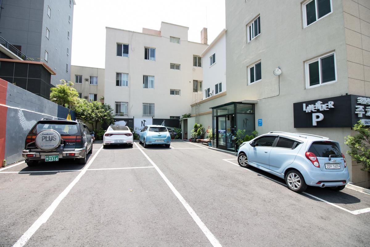 Jeju Lavender Hotel Seogwipo Exterior foto