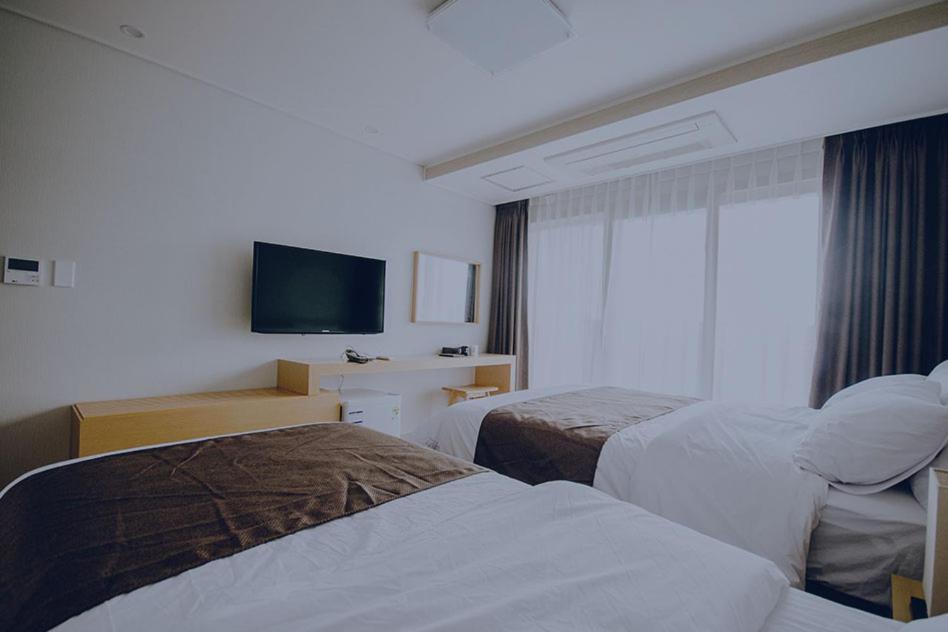 Jeju Lavender Hotel Seogwipo Exterior foto